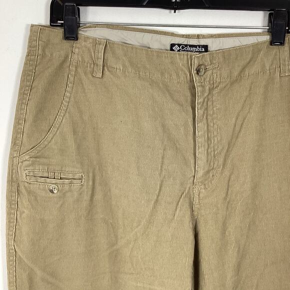 Columbia Pants Womens 16 Brown Corduroy Authentic Straight Outdoors Hiking NWT - Picture 8 of 8